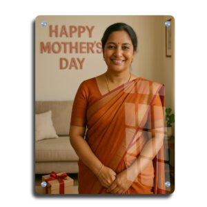Mother's Day Special Personalized Acrylic Photo Frame 12x15 Inch Custom Picture Gift for Mom Quality Photo Display Frame Unique Gift